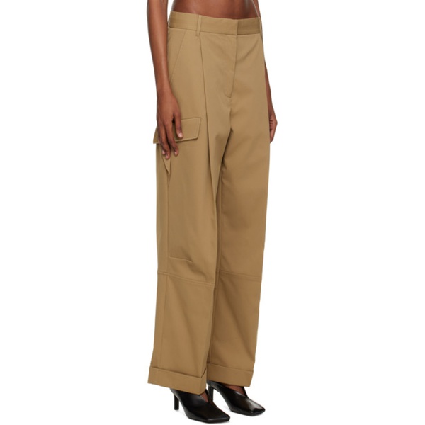  CAMILLA AND MARC Tan Collins Trousers 232998F087002