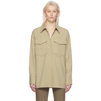 CAMILLA AND MARC Beige Arwin Shirt 241998F109002