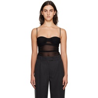 CAMILLA AND MARC Black Marjorelle Bodysuit 232998F111003