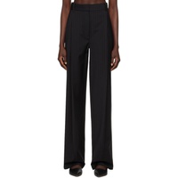 CAMILLA AND MARC Black Thera Trousers 241998F087009