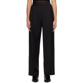 CAMILLA AND MARC Black Alma Trousers 232998F087015