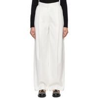 CAMILLA AND MARC White Wells Trousers 231998F087012