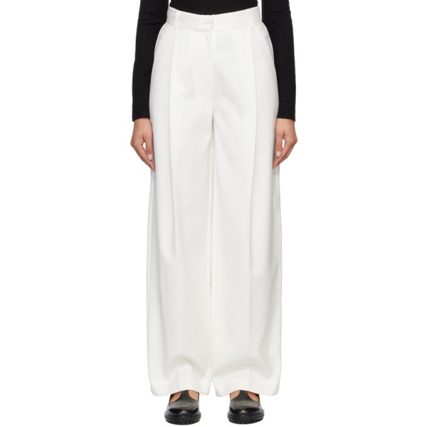  CAMILLA AND MARC White Wells Trousers 231998F087012