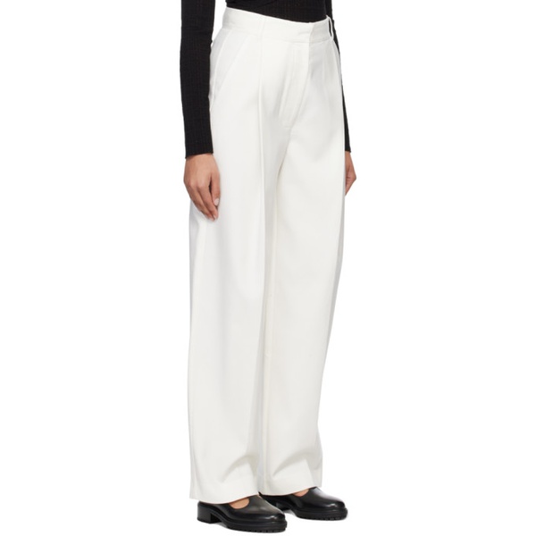  CAMILLA AND MARC White Wells Trousers 231998F087012
