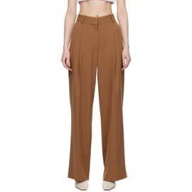 CAMILLA AND MARC Brown Selby Trousers 231998F087017