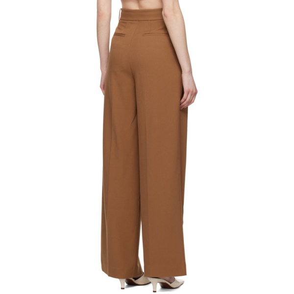  CAMILLA AND MARC Brown Selby Trousers 231998F087017