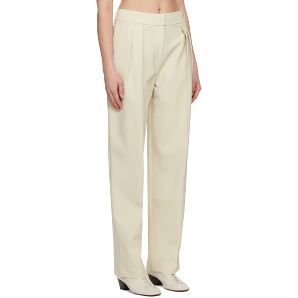  CAMILLA AND MARC 오프화이트 Off-White Bristol Trousers 231998F087009
