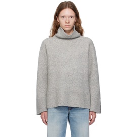 CAMILLA AND MARC Gray Merewood Turtleneck 232998F099004
