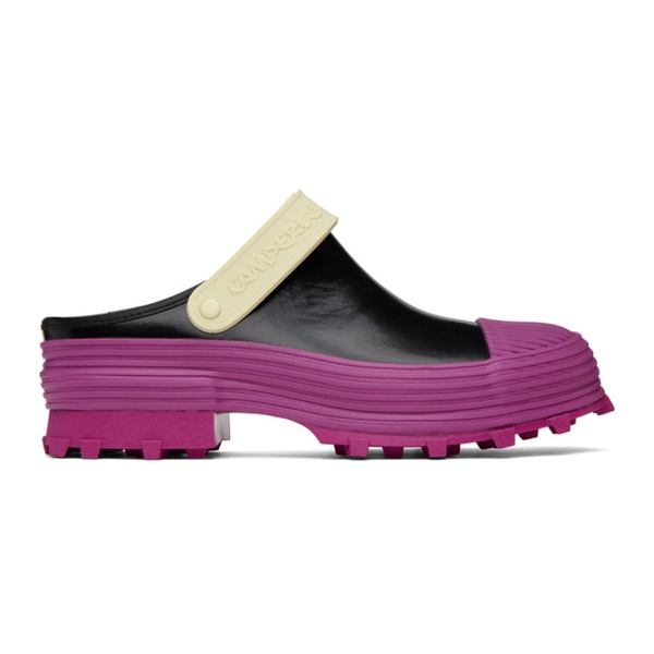  캠퍼랩 CAMPERLAB Black & Purple Traktori Clogs 232552M231000