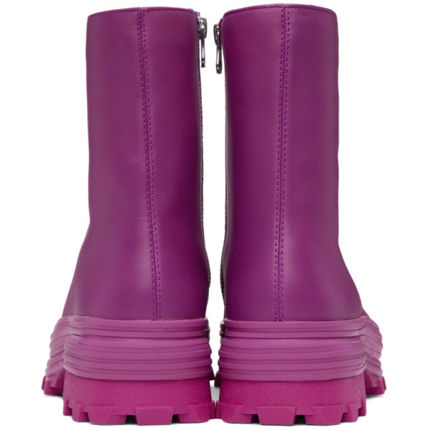  캠퍼랩 CAMPERLAB Purple Traktori Boots 232552F113008