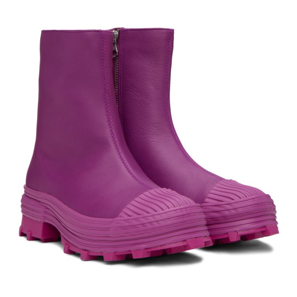  캠퍼랩 CAMPERLAB Purple Traktori Boots 232552F113008