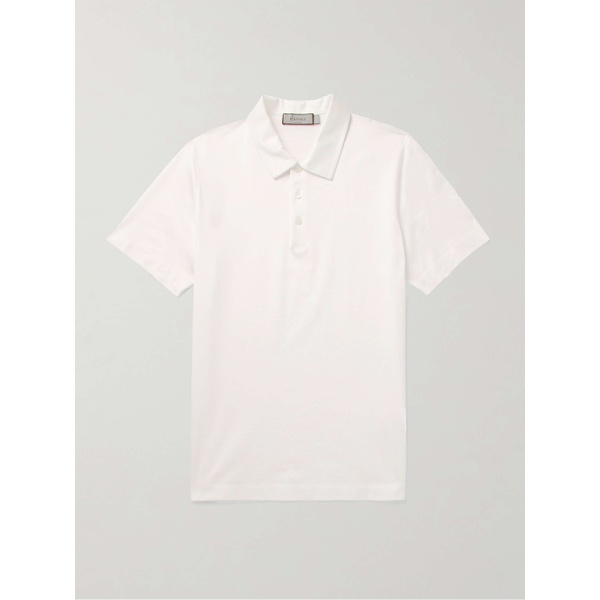  CANALI Cotton-Jersey Polo Shirt 1647597330182936
