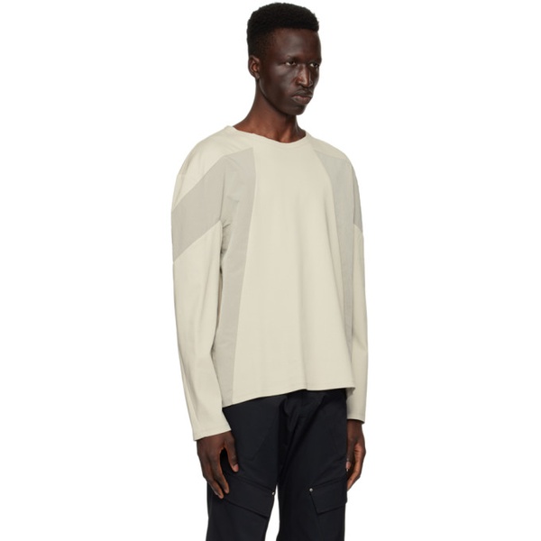  CARNET-ARCHIVE Gray Nail Long Sleeve T-Shirt 241177M213000