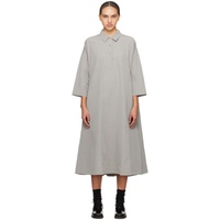 CASEY CASEY Gray Wow Wow Midi Dress 241007F054004