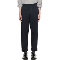 CASEY CASEY Navy Jude Trousers 241007M191004