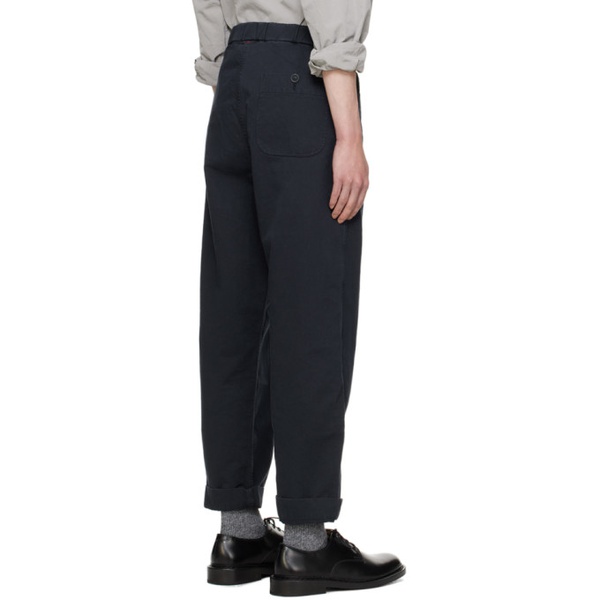  CASEY CASEY Navy Jude Trousers 241007M191004