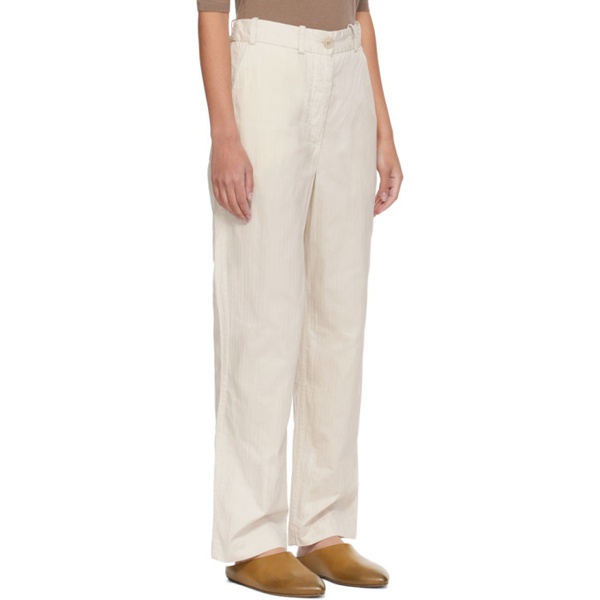  CASEY CASEY Beige Bee Trousers 241007F087007