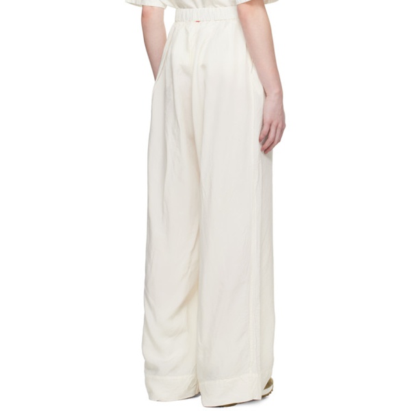  CASEY CASEY 오프화이트 Off-White Paola Trousers 241007F087013