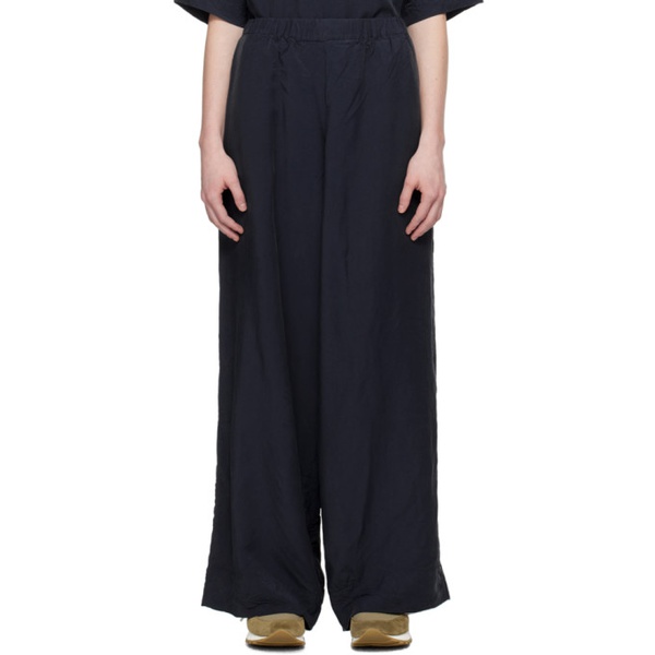  CASEY CASEY Navy Paola Trousers 241007F087014