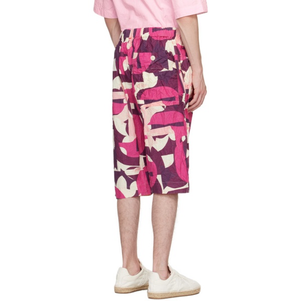  CASEY CASEY Pink Yama Shorts 231007M193000