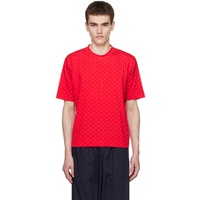 CHLOe NARDIN Red Graphic T-Shirt 232162M213002