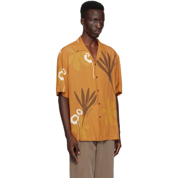  커먼 스웨덴 CMMN SWDN Orange Ture Shirt 241756M192004