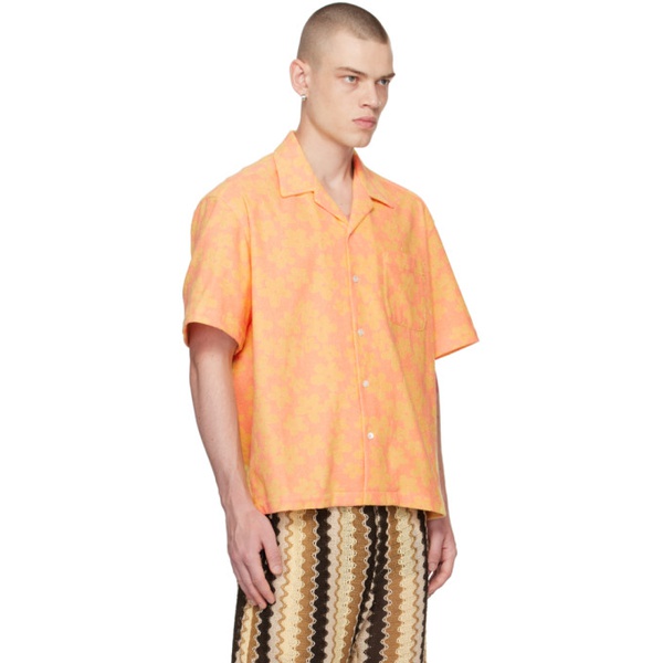  커먼 스웨덴 CMMN SWDN Orange Ture Shirt 231756M192011