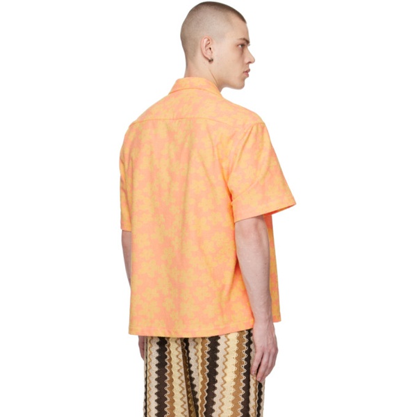  커먼 스웨덴 CMMN SWDN Orange Ture Shirt 231756M192011