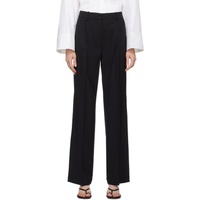 CO Black Pleated Trousers 241366F087002