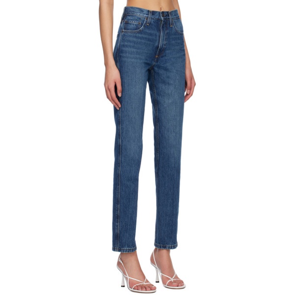  CO Blue High-Rise Jeans 231366F069001