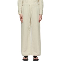 CO Beige Relaxed Trousers 222366F087002