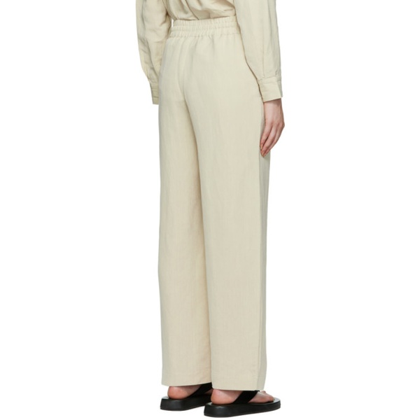  CO Beige Relaxed Trousers 222366F087002