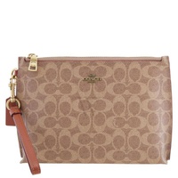 Coach Beige Pouch 68332 B4NQ4