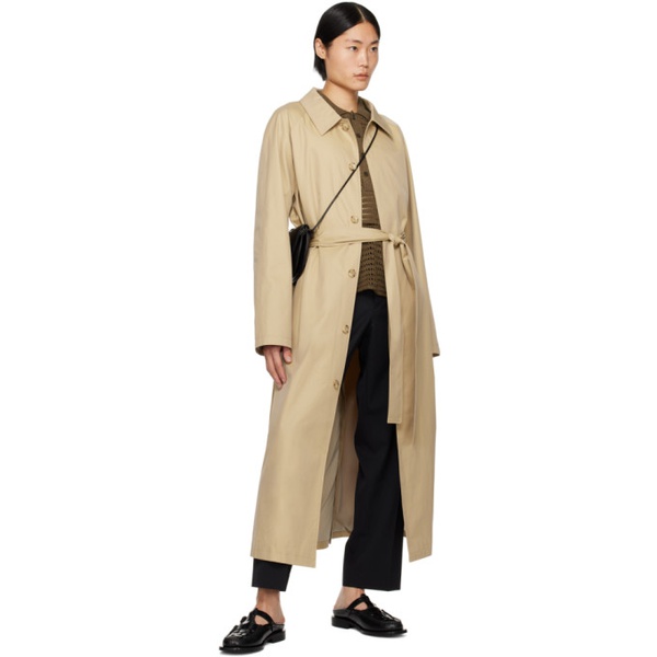  COMMAS Beige Belted Trench Coat 241583M184000