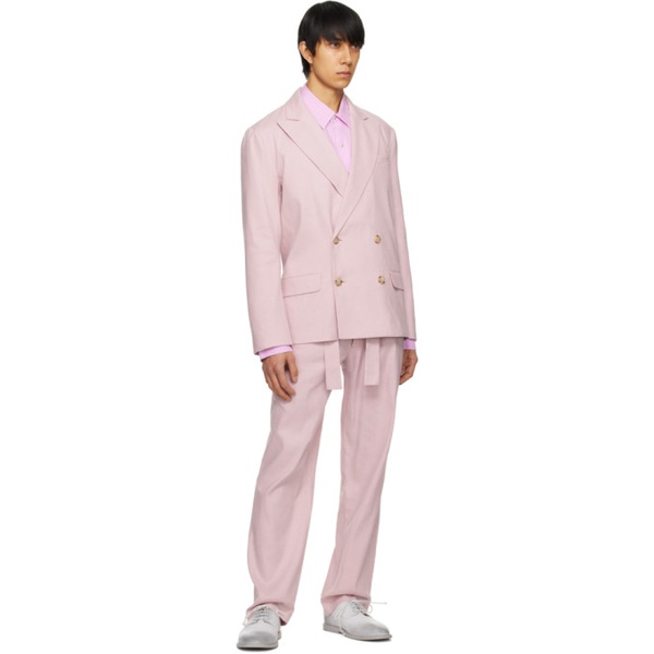  COMMAS Pink Dropped Shoulder Shirt 241583M192018