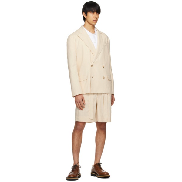  COMMAS 오프화이트 Off-White Tailored Shorts 241583M193000
