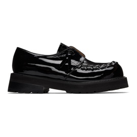 COMME SE-A SSENSE Exclusive Black Freed Loafers 222488F121001