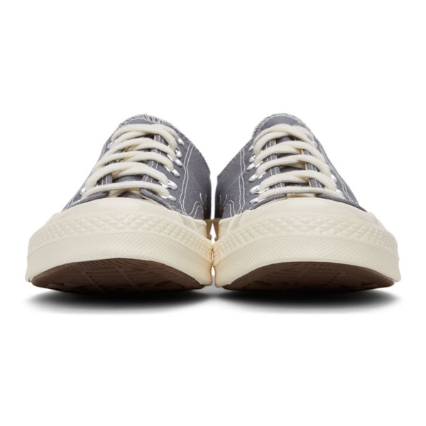  COMME des GARCONS PLAY Grey 컨버스 Converse 에디트 Edition Half Heart Chuck 70 Sneakers 221246M237000