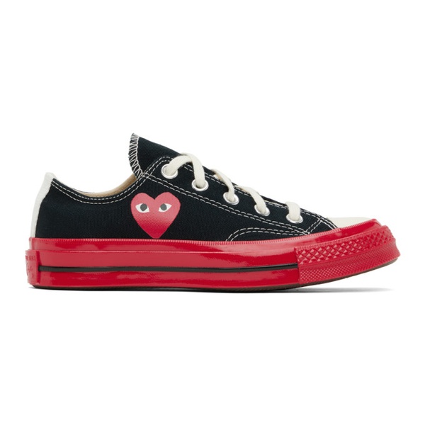  COMME des GARCONS PLAY Black 컨버스 Converse 에디트 Edition Chuck 70 Sneakers 231246F128000