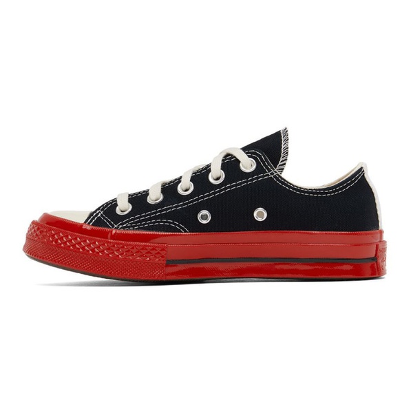  COMME des GARCONS PLAY Black & Red 컨버스 Converse 에디트 Edition Chuck 70 Sneakers 222246F128001