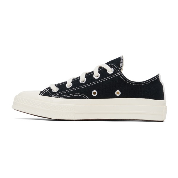  COMME des GARCONS PLAY Black 컨버스 Converse 에디트 Edition Chuck 70 Low Top Sneakers 232246F128000