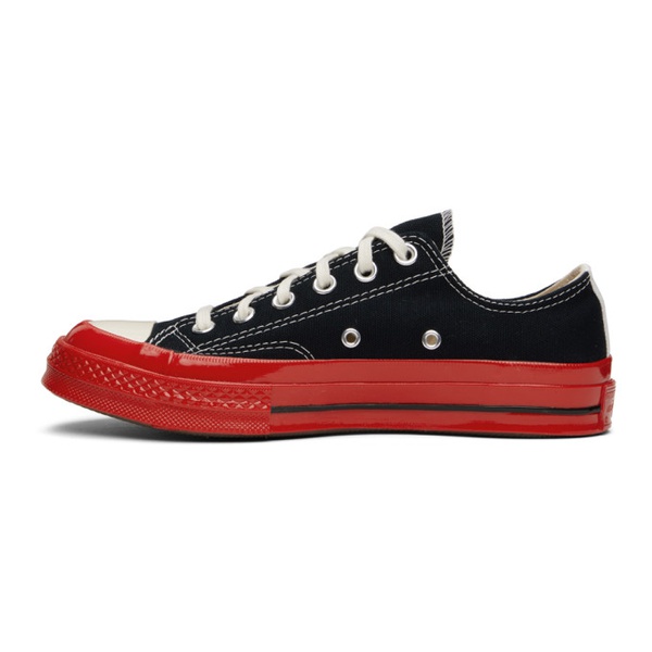  COMME des GARCONS PLAY Black & Red 컨버스 Converse 에디트 Edition Chuck 70 Sneakers 222246M237000