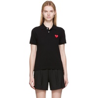 COMME des GARCONS PLAY Black Heart Patch Polo 222246F108000
