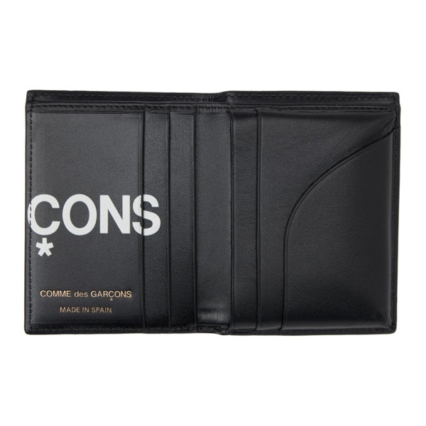  COMME des GARCONS WALLETS Black Huge Logo Wallet 242230M164007