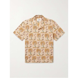 CORRIDOR Camp-Collar Printed Cotton-Gauze Shirt 1647597308233100