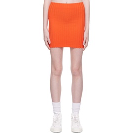 코튼 시티즌 COTTON CITIZEN Orange Capri Miniskirt 231750F090000