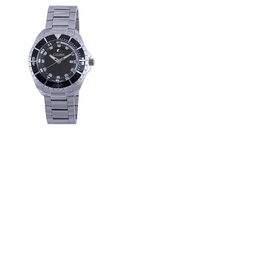Calibre Sea Knight Black Dial Mens Stainless Steel Watch SC-5S2-04-001.7