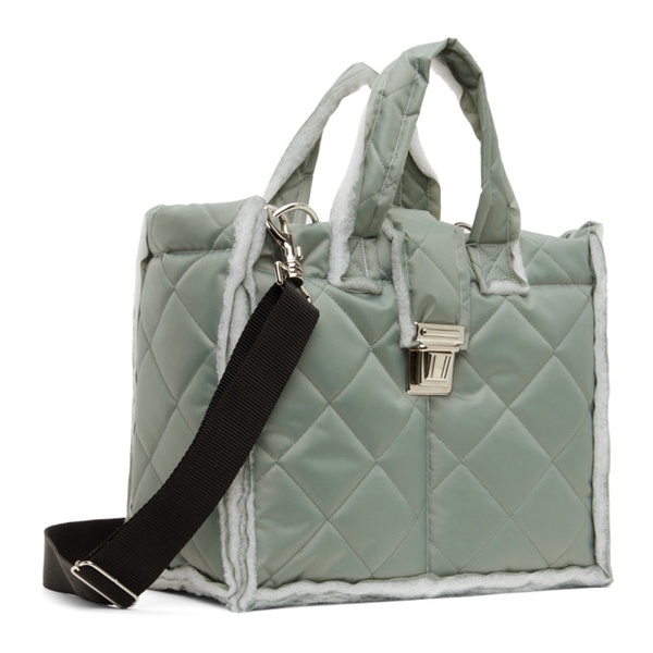  카미엘 포트젠스 Camiel Fortgens SSENSE Exclusive Gray Puffed Shopper S Bag 241109M170000
