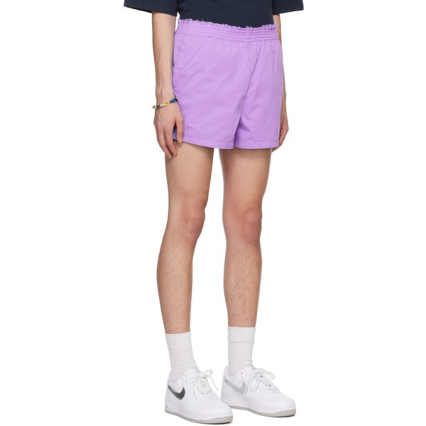  카미엘 포트젠스 Camiel Fortgens Purple Shorty Shorts 231109M193005