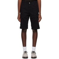 칼하트 Carhartt Work In Progress Black Regular Shorts 231111M193029